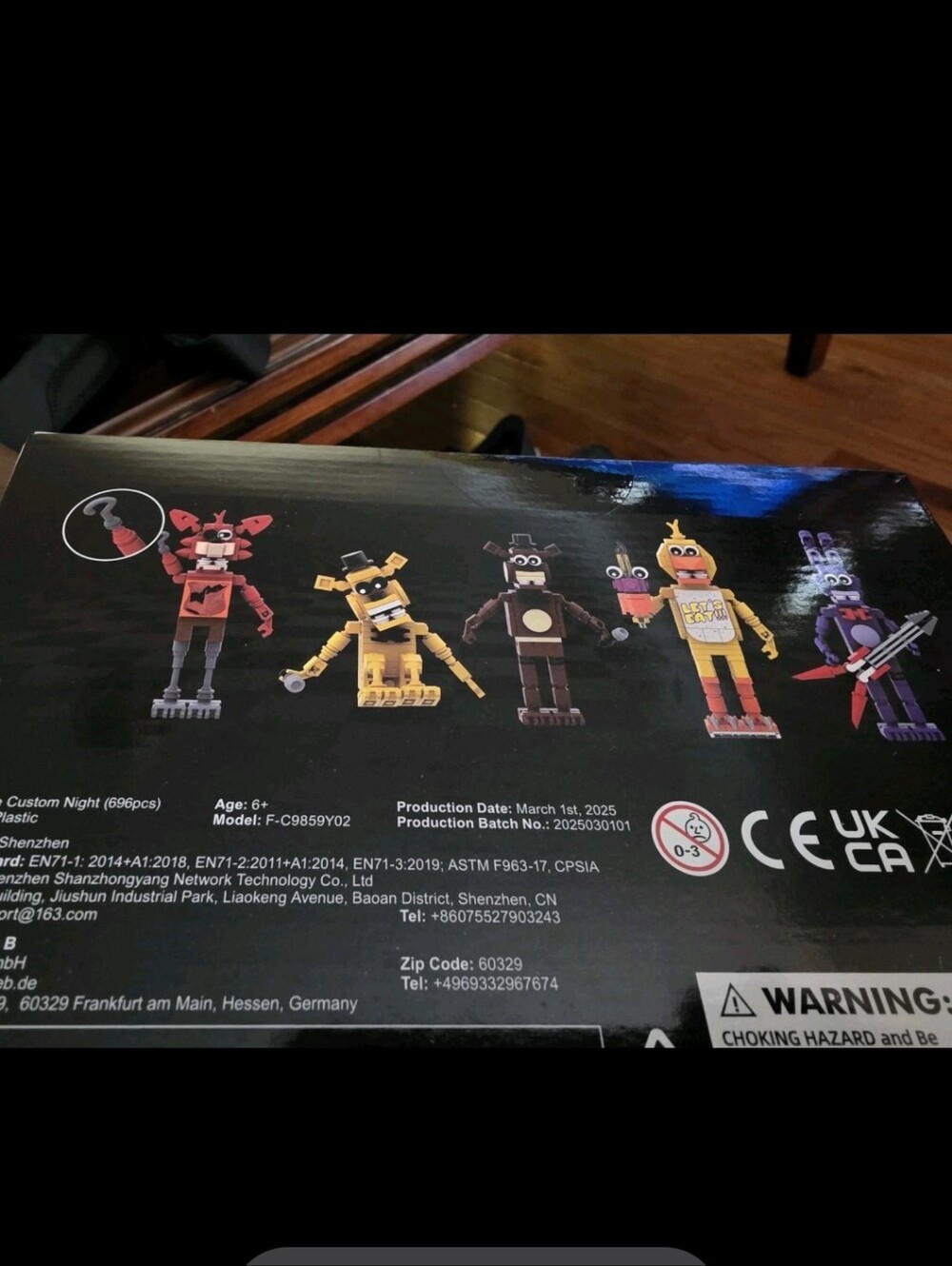 FNAF Five Nights at Freddy's building blocks #fnaf #lego - Picture 10 of 13